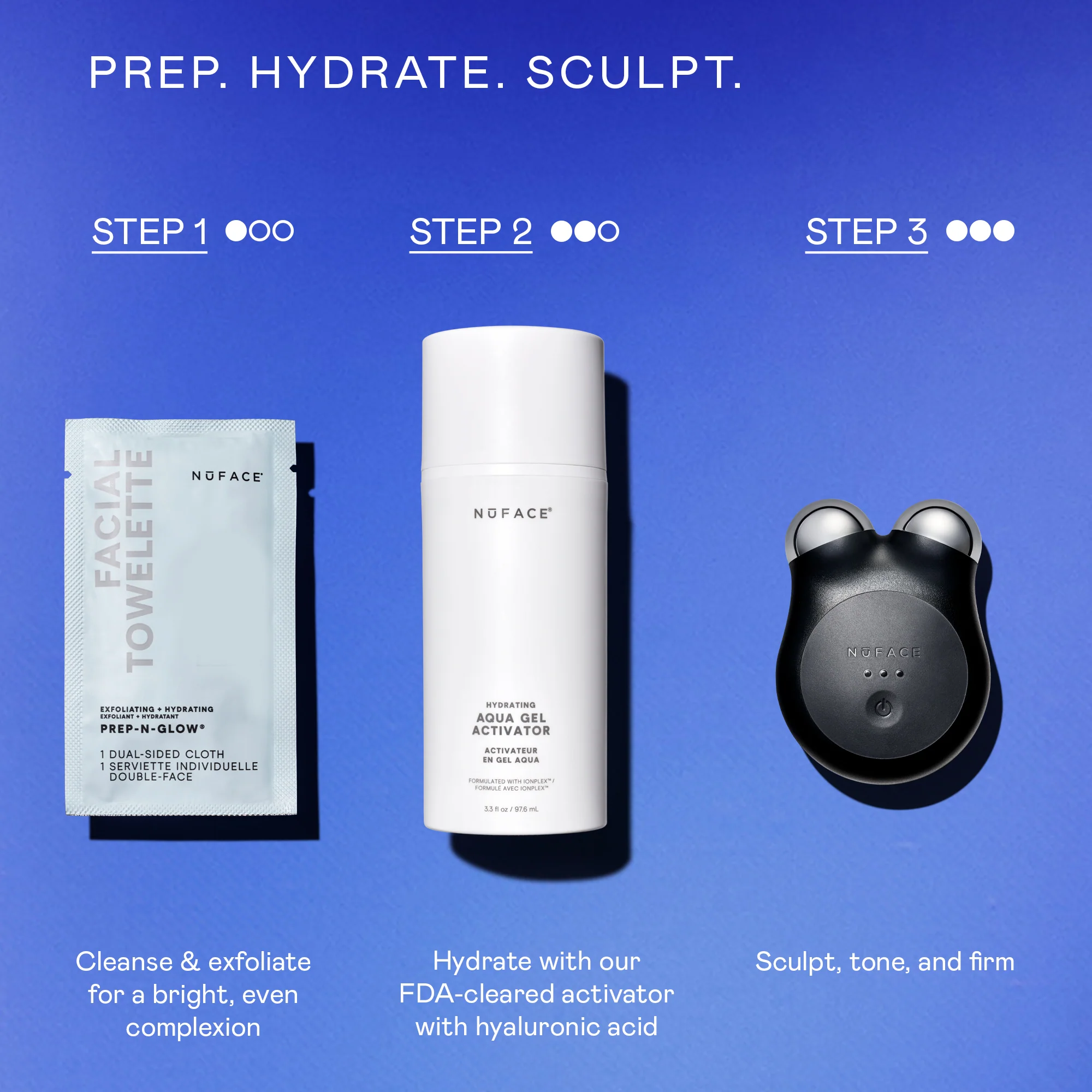 Prep-N-Glow® Exfoliating & Hydrating Facial Wipes - Face Wipes for Cleansing, Exfoliating & Hydrating - Image 4